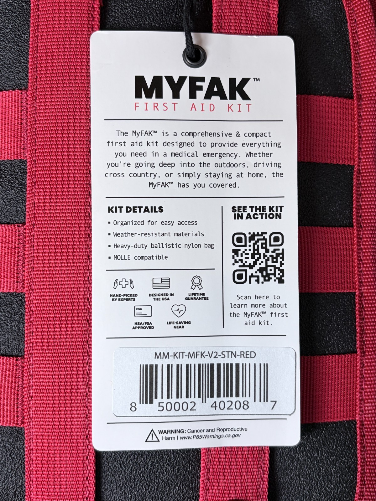 MyMedic MyFAK™ Standard | Comprehensive First Aid Kit