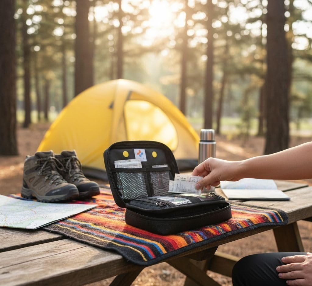 Emergency Medical Kit for Students & Travelers – TSA Approved with 20 Medicines