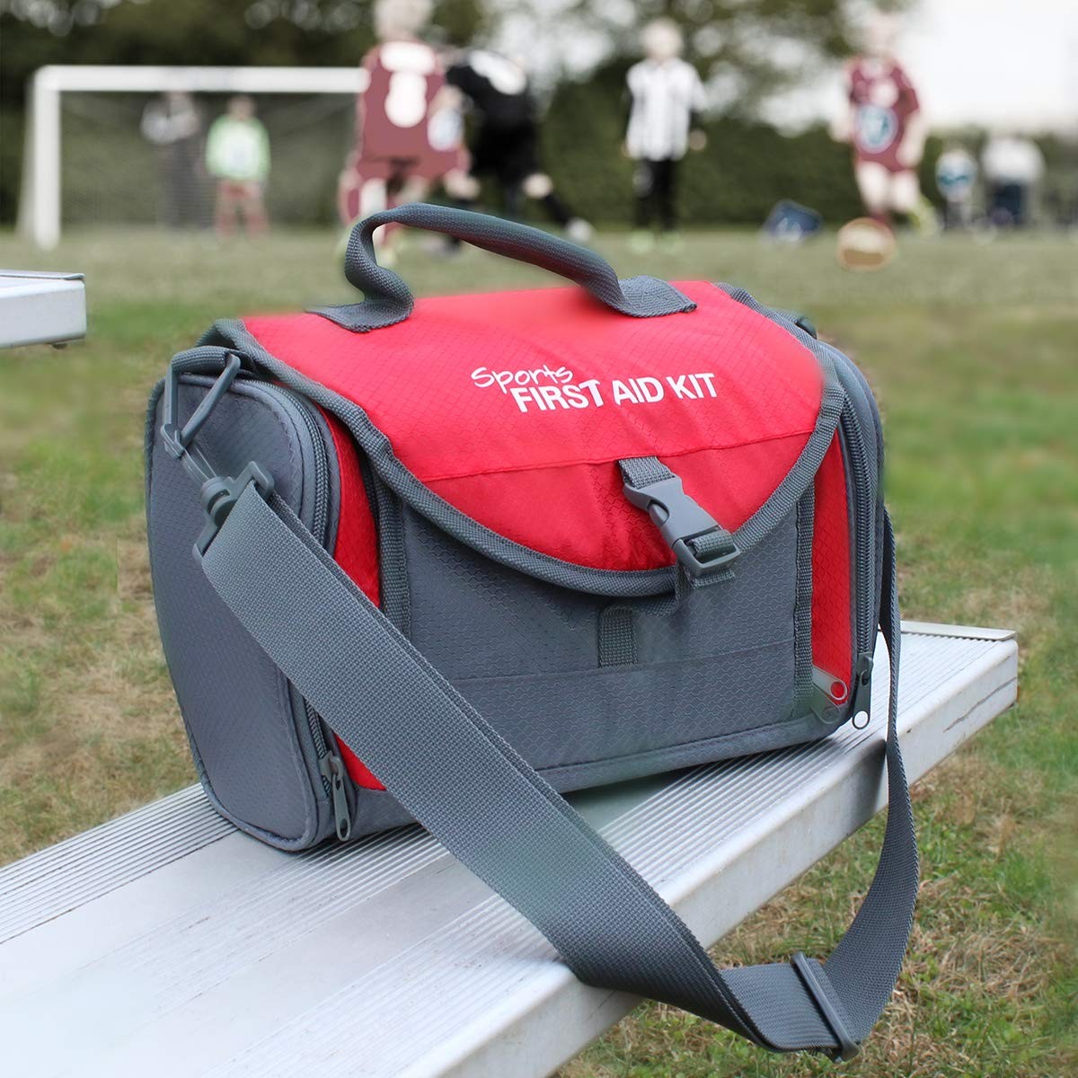 Coaches' First Aid Kit, Sports First Aid Kit Duffel Bag for Basketball, Baseb…