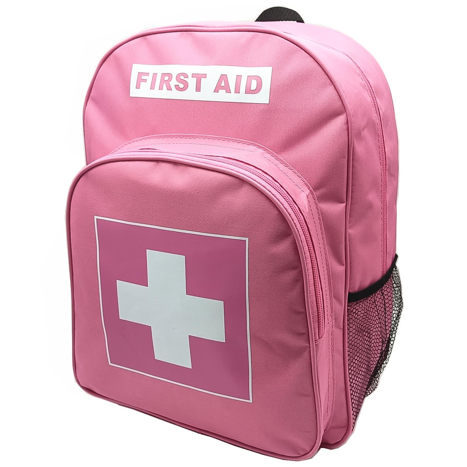 Red Bag First Aid Backpack Empty First Aid Bag Treatment First Responder Trau…