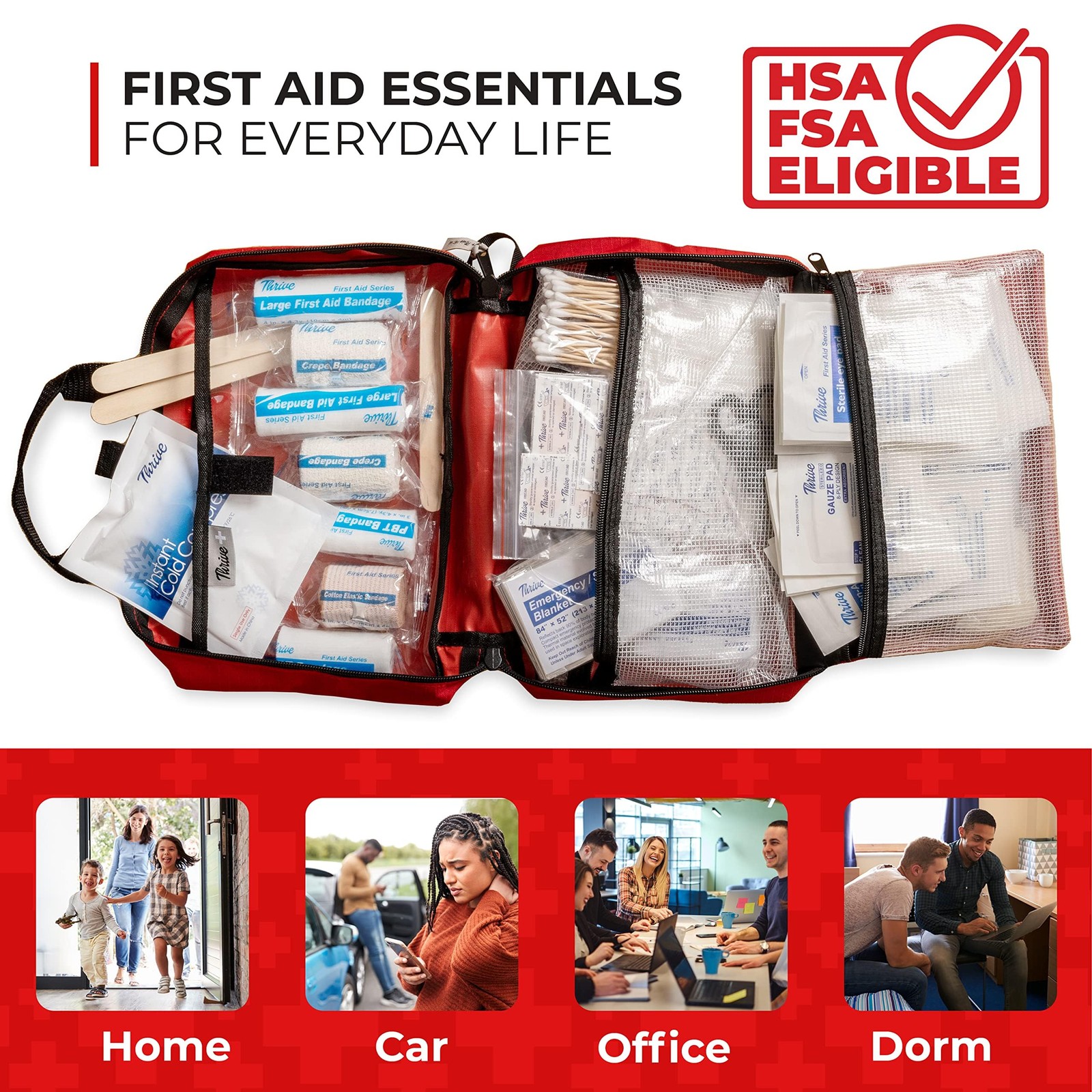 Thrive 291 Piece First Aid Kit – Multipack