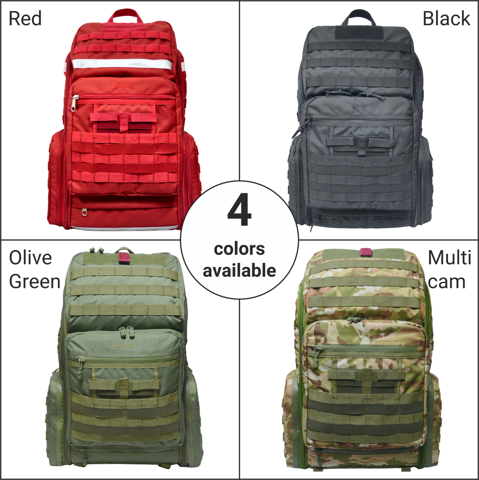 Tactic Medic Pack EMT Backpack Trauma Bag First Responder Gear Modular Backpack