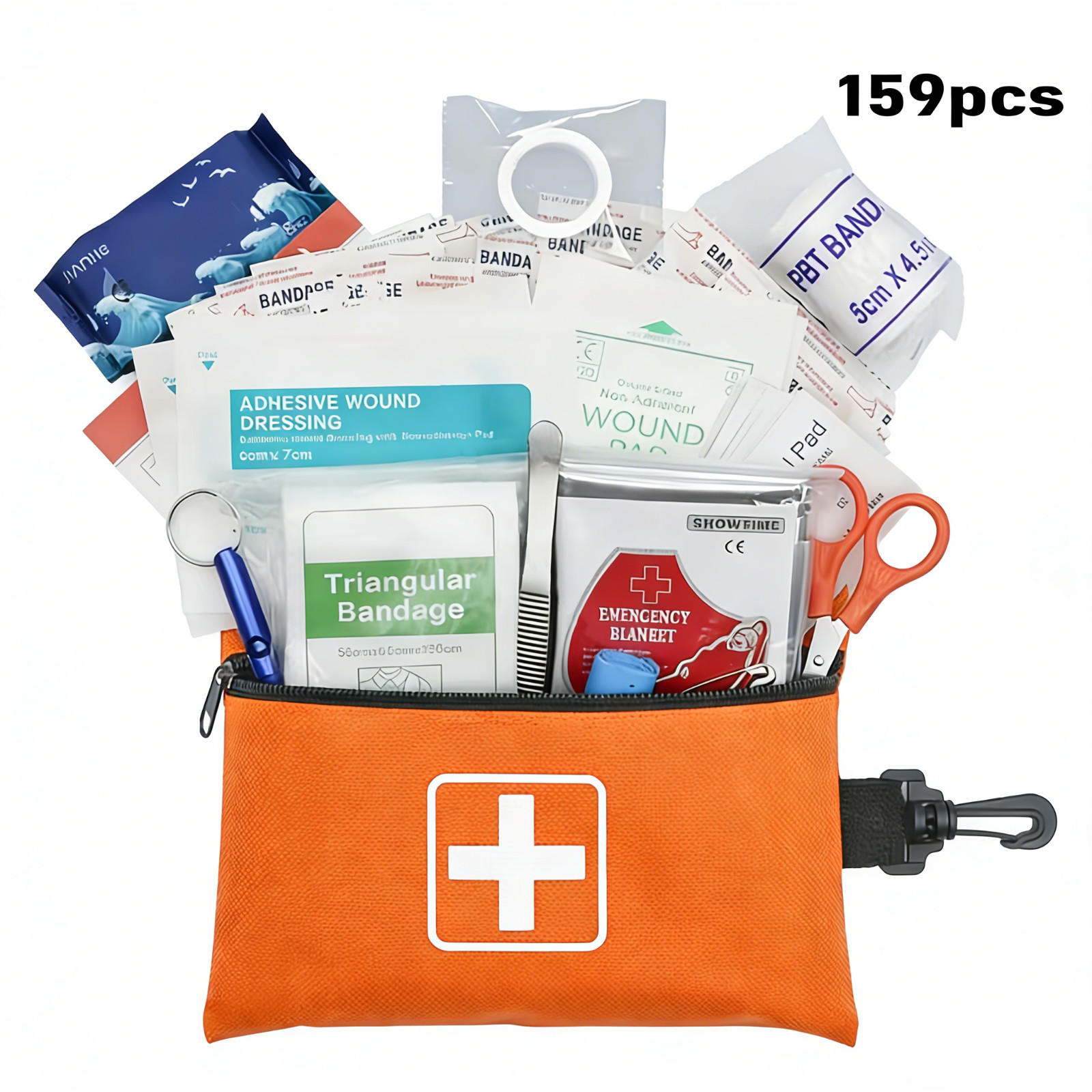 Trauma First Aid Kit Military IFAK EMT Survival Emergency Kit Bandages Band Aids