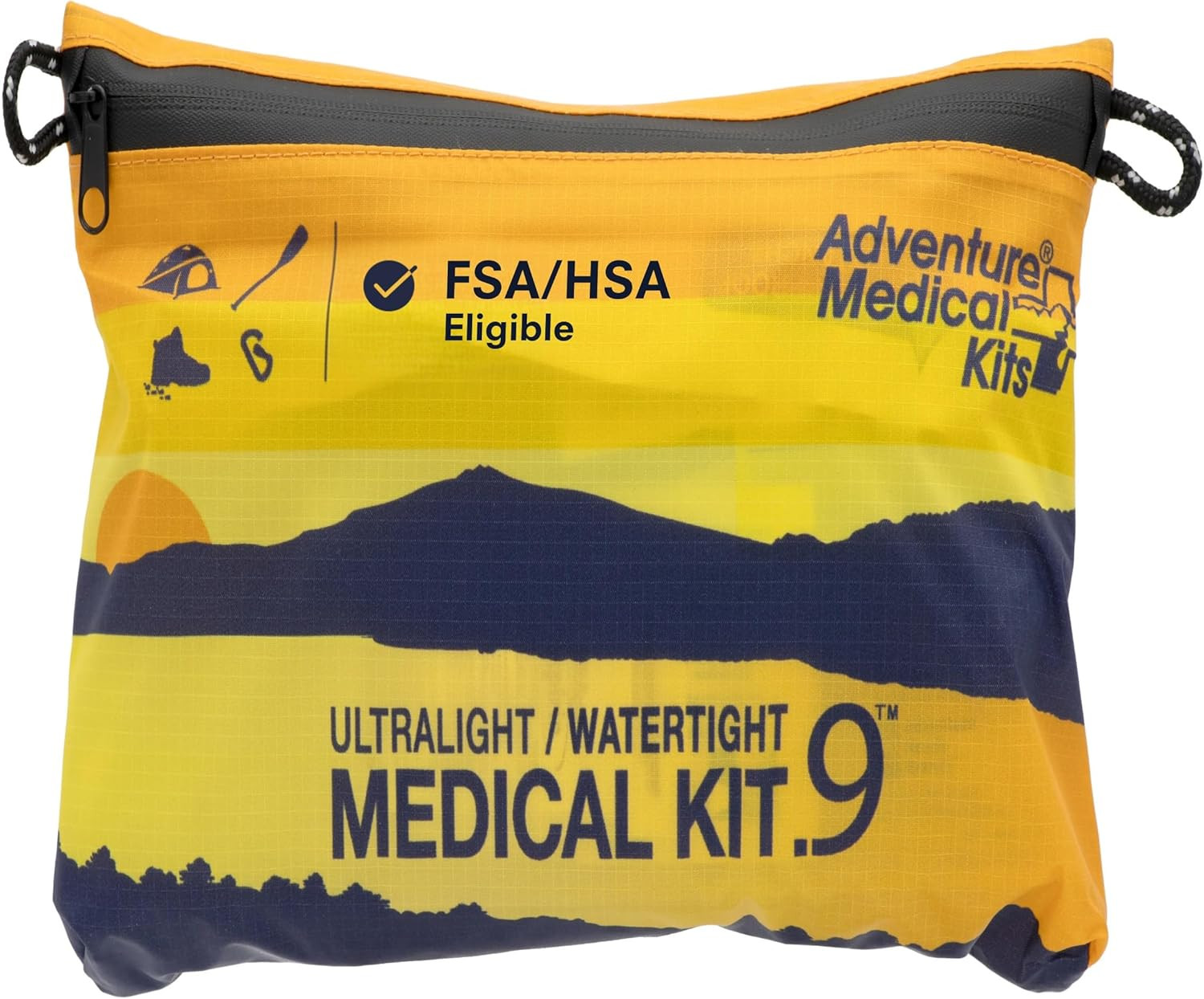 Adventure Medical Kit Ultralight/Watertight Medical Kit .9 – up to 4 People, up