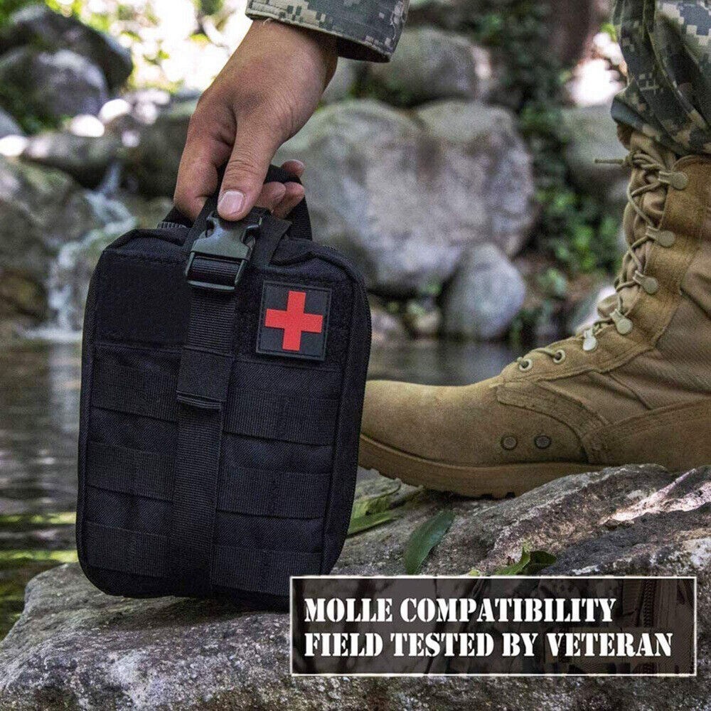 Ifak Pouch Small Molle First Aid Bag Empty Trauma Medical Bag Tactical Belt Pack