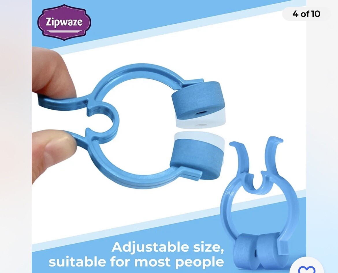 Zipwaze Stop Nosebleeds Epistaxis Clips Nose Bleed Stopper Nasal Clip (12 Boxes)