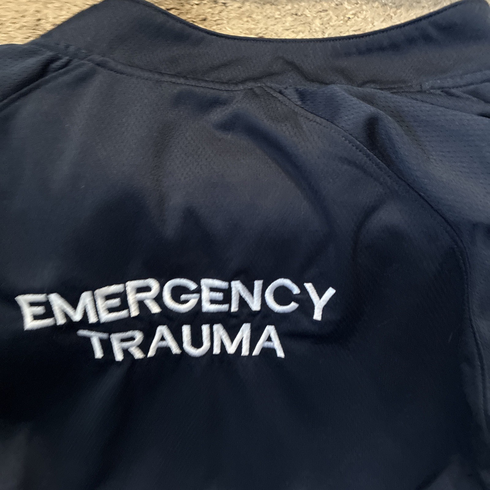 Emergency Trama Capital Health Anita RN Jacket Rare