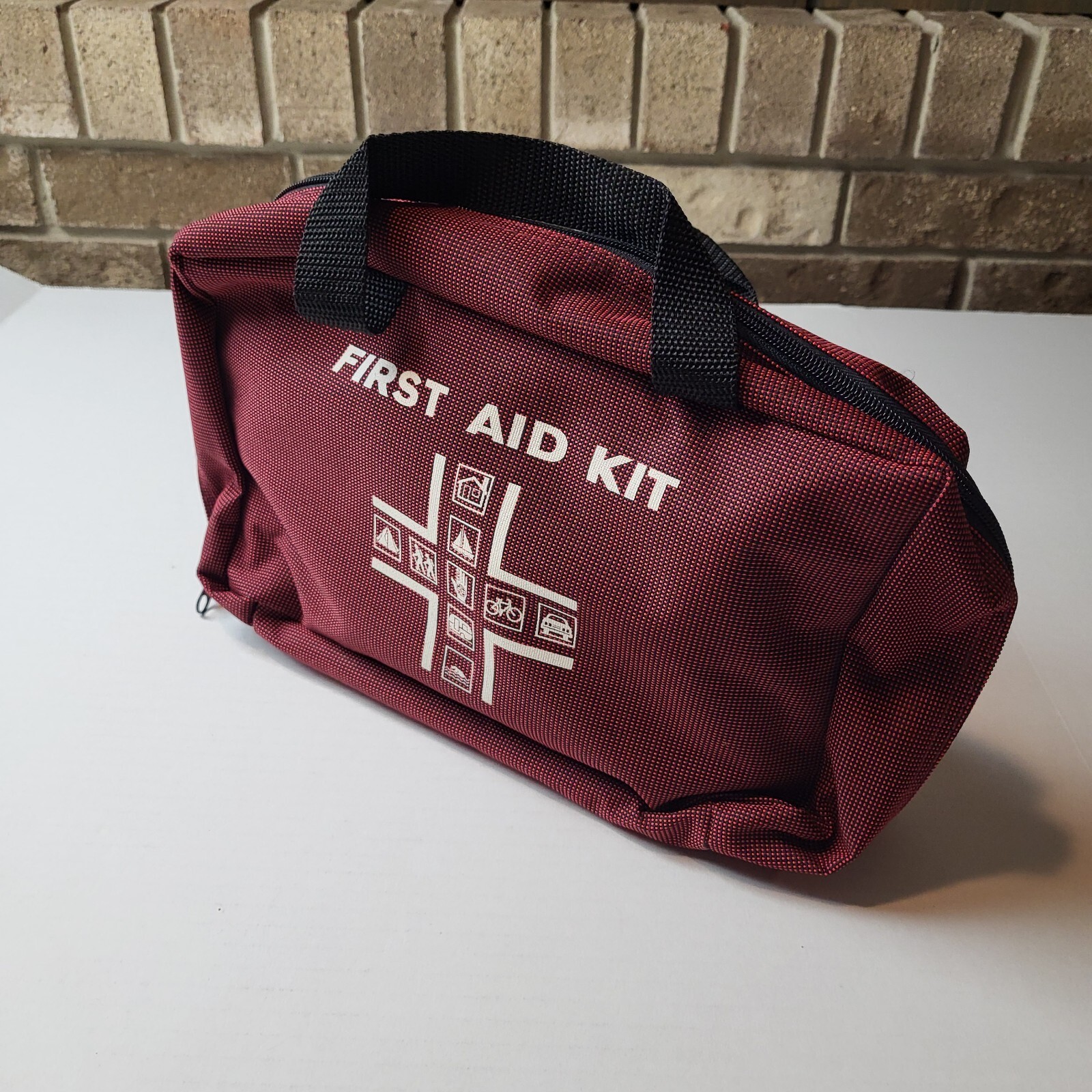 First Aid Kit Travel Red Bag KLY