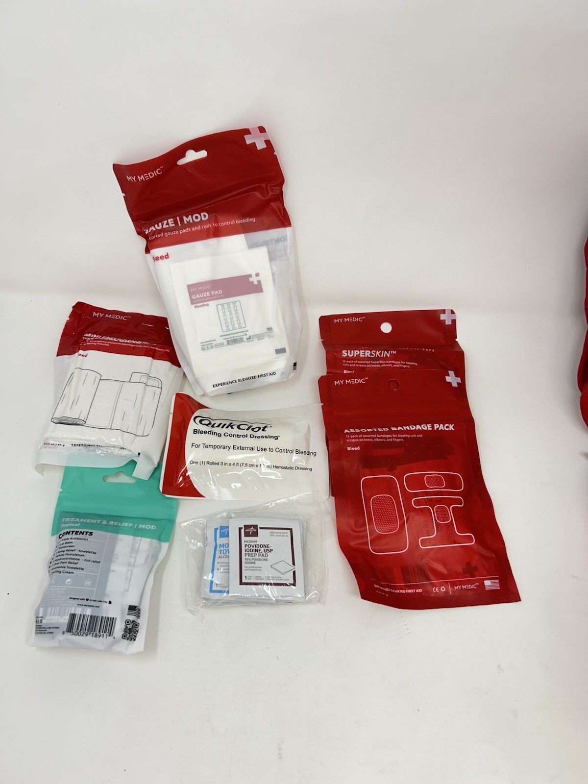 My Medic MYFAK-RED-V1 Medical Kit (Standard) – Emergency First Aid Survival Gear