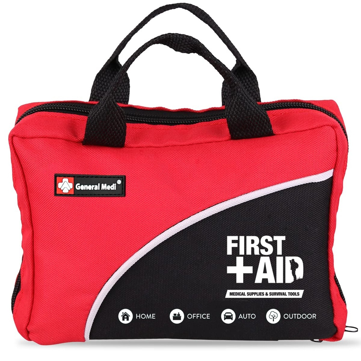 First Aid Kit -160 Pieces Compact and Lightweight – Including Cold (Ice) Pack…