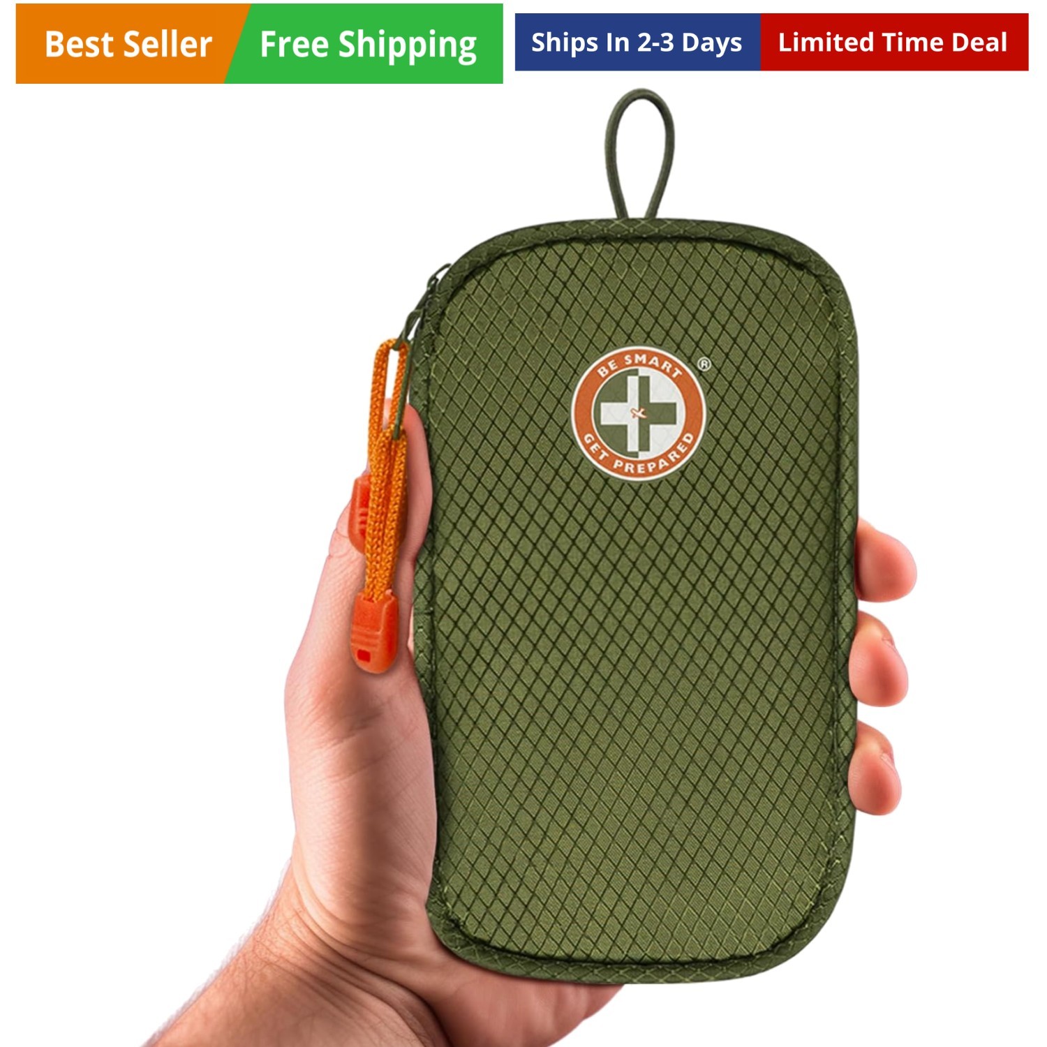 s 125 Pieces Travel First aid kit, Carry-on Travel Essentials– PPE, Camping, …