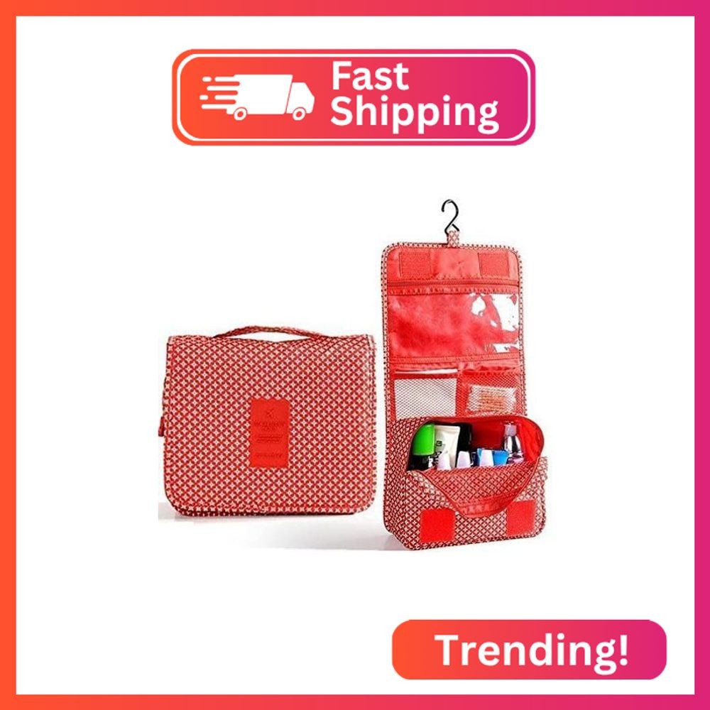 L&FY Multifunction Portable Travel Toiletry Bag Cosmetic Makeup Pouch Toiletry C