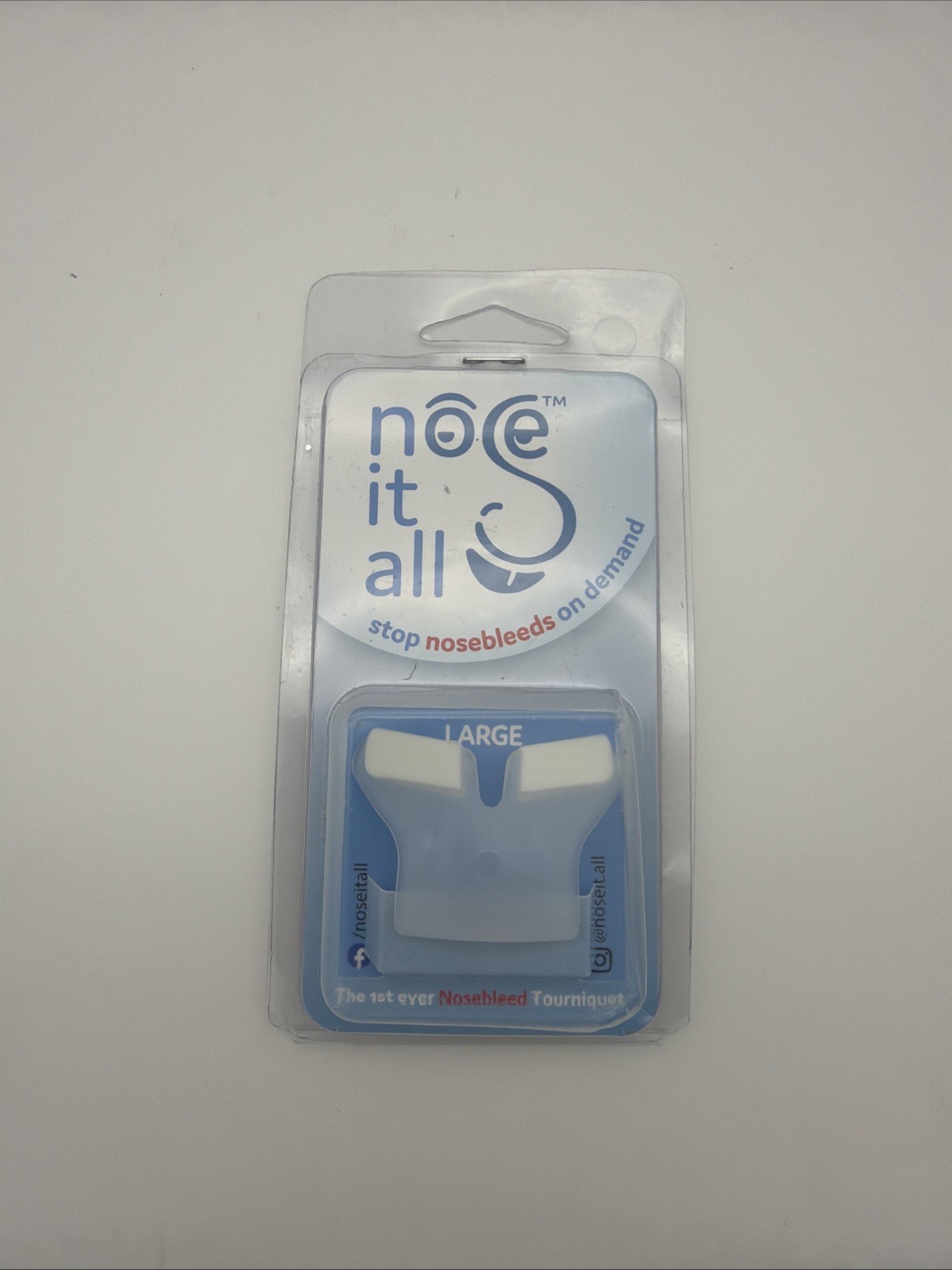 Nose It All- Stop Nosebleeds On Demand- Nose Bleed Tourniquet