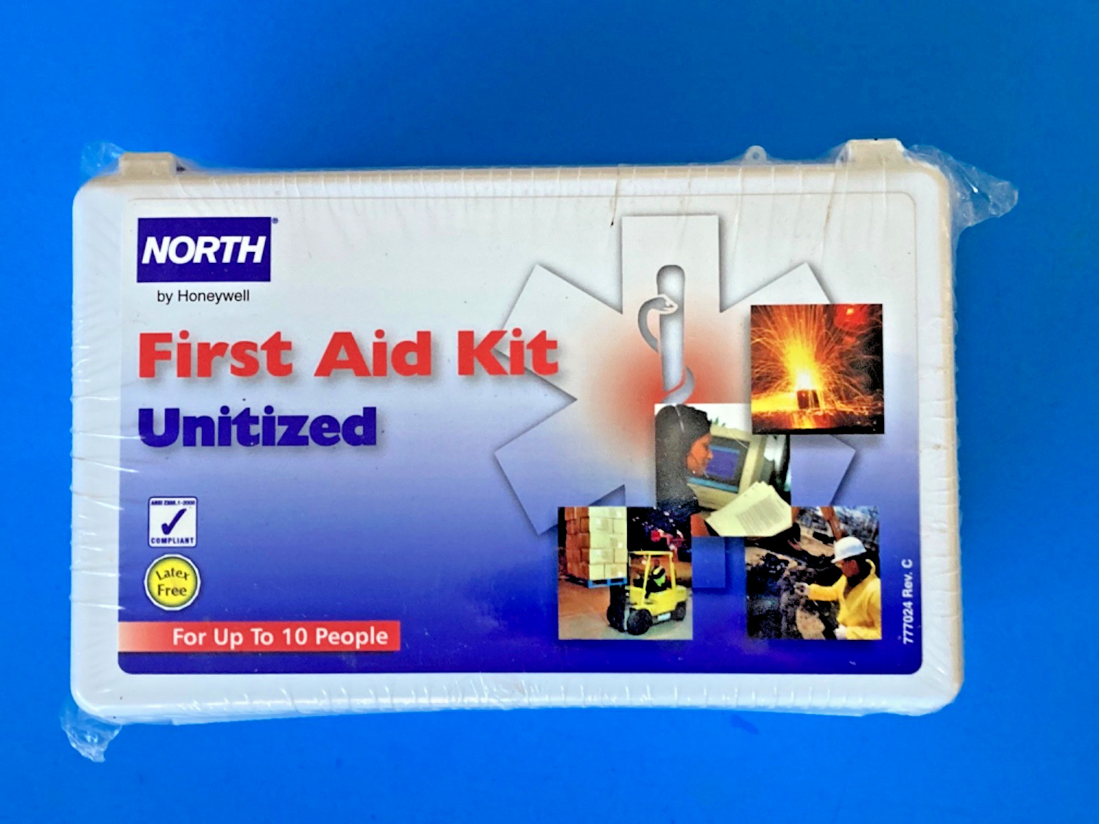 NEW NORTH FIRST AID KIT SEALED UNITIZED EXP. 8/20 (UP TO 10 PEOPLE) GASKET WALL