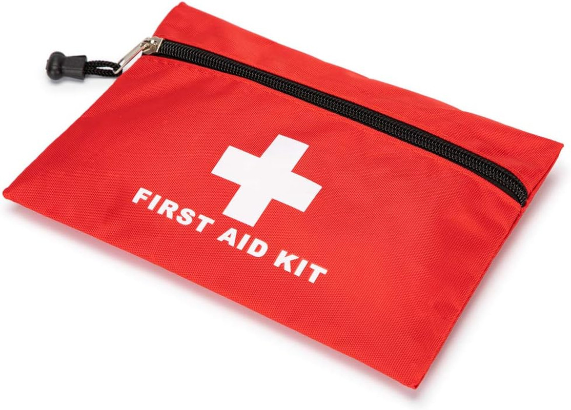 Red First Aid Bag Empty First Aid Backpack Empty Medical Storage Bag for First A