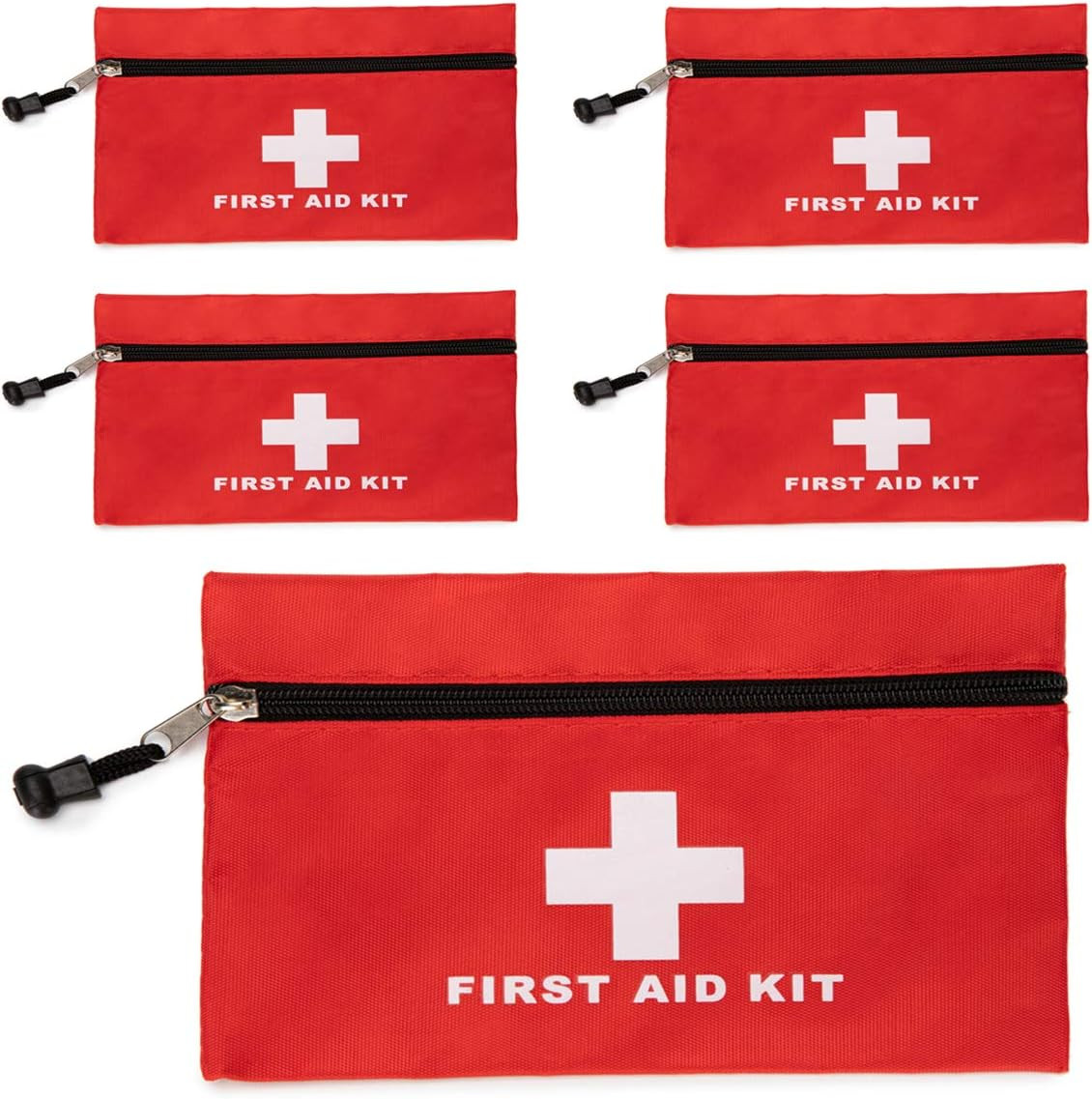 Red First Aid Bag Empty First Aid Backpack Empty Medical Storage Bag for First A