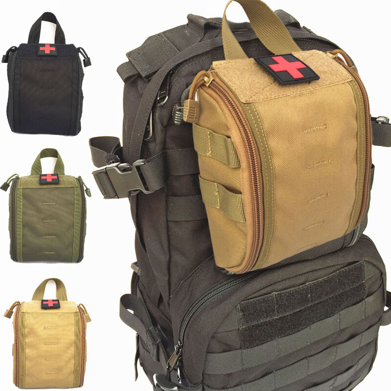 Outdoor Army EDC Medical Bag Molle Tactical Pouch First Aid Kits EMT Utility Bag