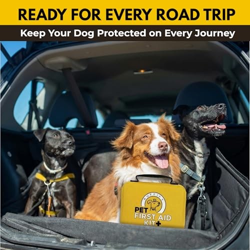Dog and Cat First Aid Kit – Vet Approved, 74 Essential Items Pet Emergency Kit