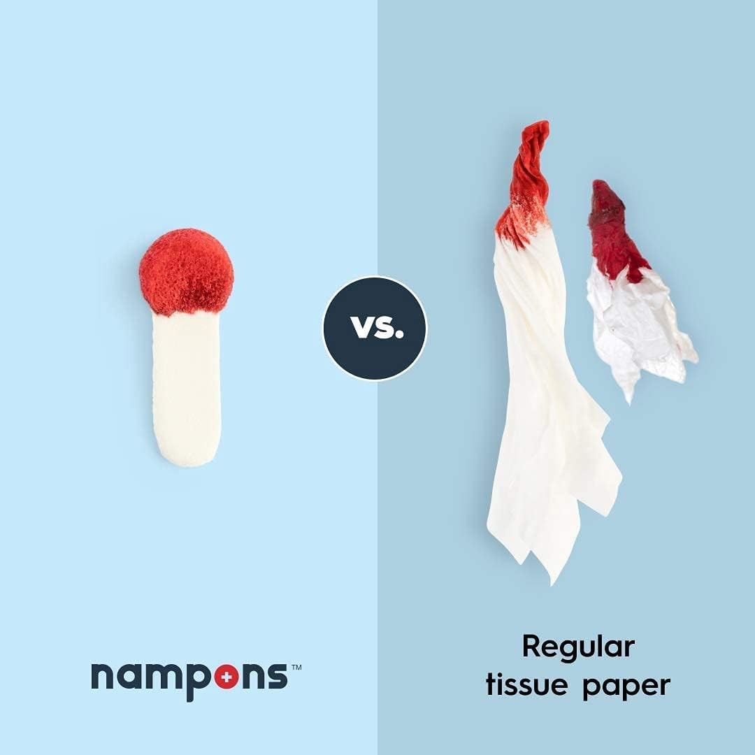 Nosebleed Stoppers – 6 Nose Bleed Plugs with Clotting Agent to Stop Nosebleed…