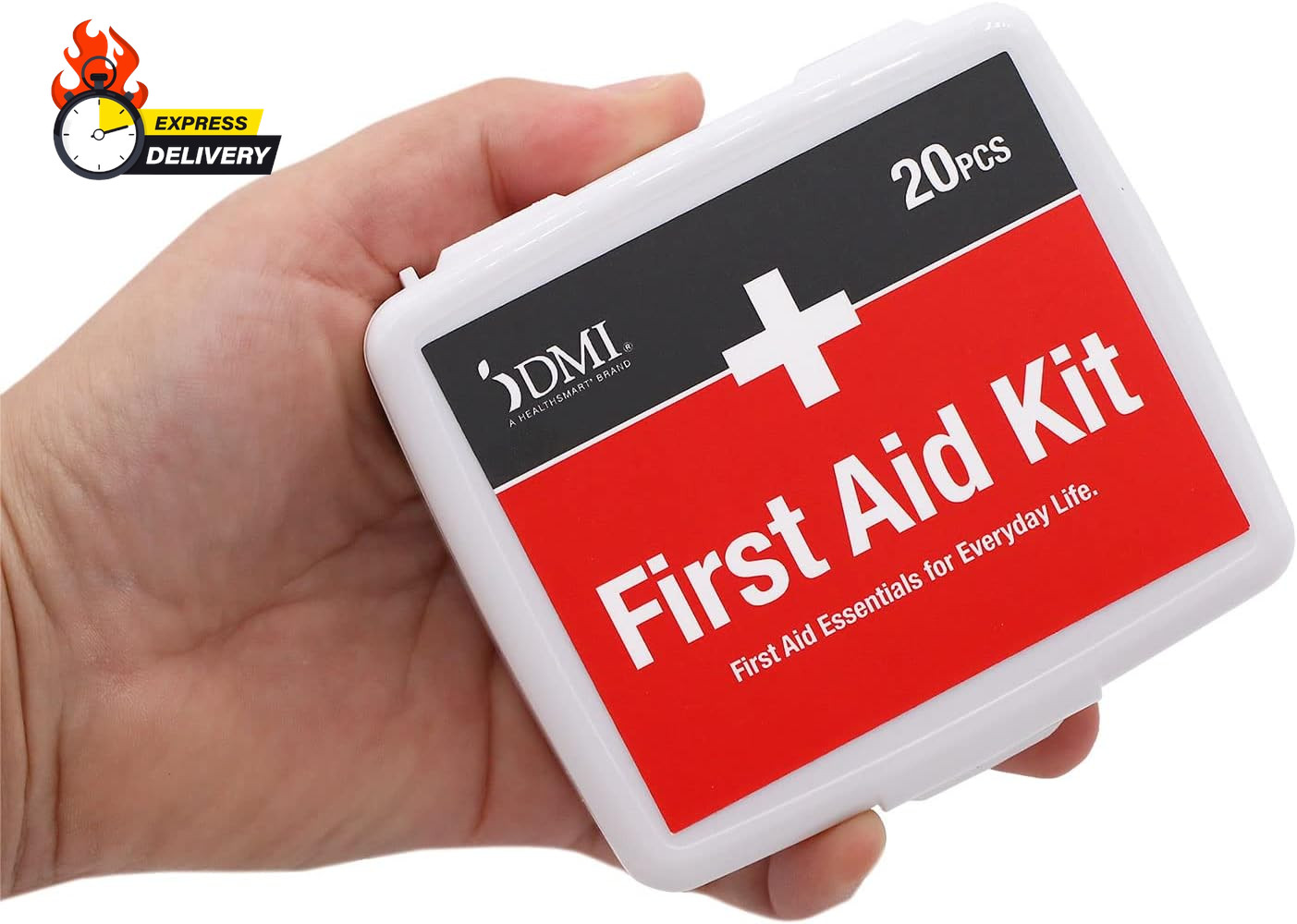 Mini 20-Piece First-Aid Kit, All-Purpose Use for Minor Cuts and Scrapes, Durable