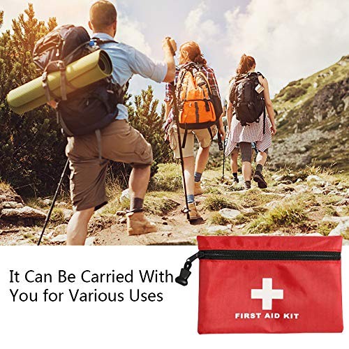 Mini First Aid Kit Empty, Travel Empty First Aid Kit Pouch Bag for Emergency …