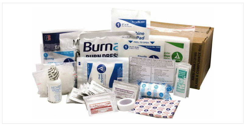 First Aid Kit A+ Refill 25 Person Medique Products 720RF All-In-One New
