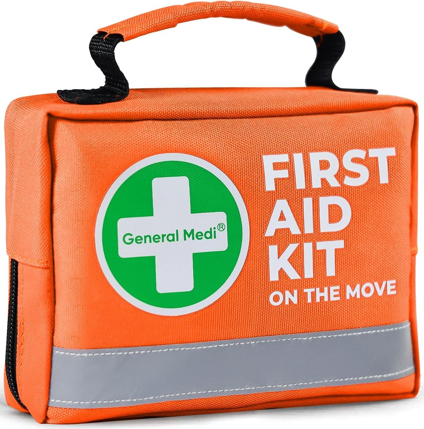 General Medi First Aid Kit – 150 Pieces Small Compact First Aid Kit Bag