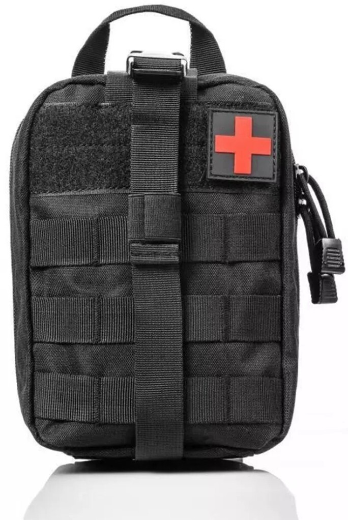 Tactical First Aid Medical EMT Bag Emergency Survival Molle IFAK – POUCH ONLY
