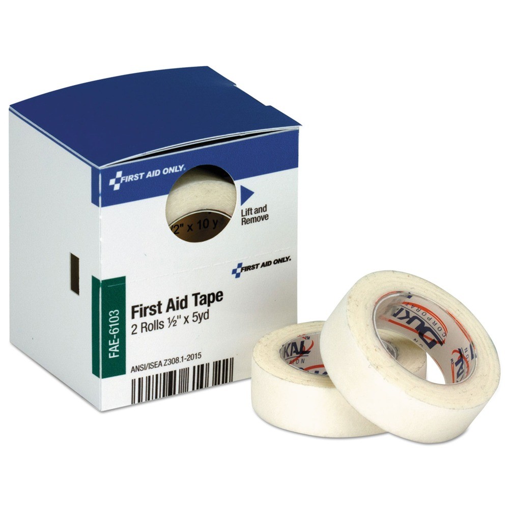 First Aid Only FAE6103 1/2 in. x 5 yd First Aid Tape Refill for Cabinet New