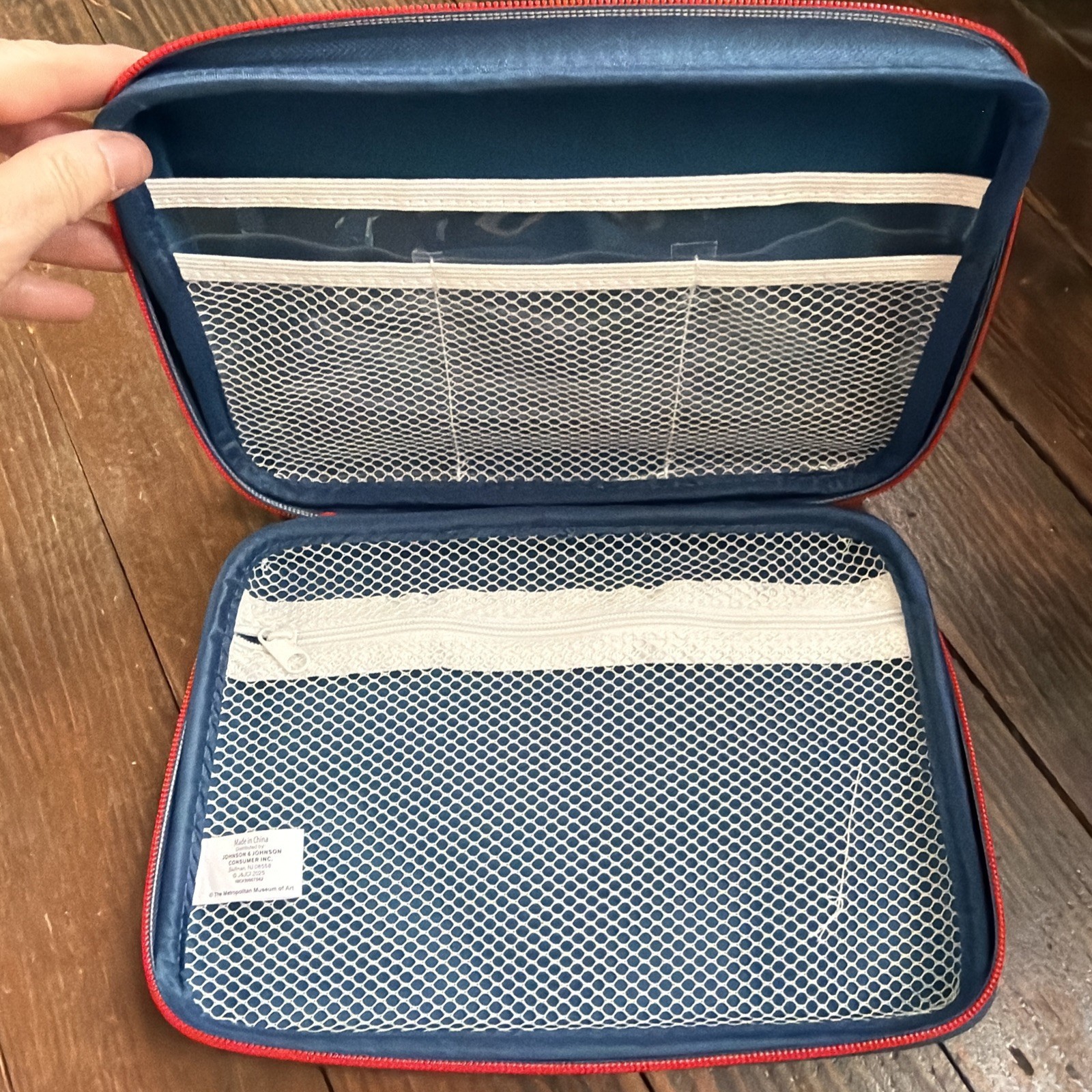 THE MET Band-Aid First Aid Kit Designer Bag, The Wave Katsushika Hokusai, Ltd Ed