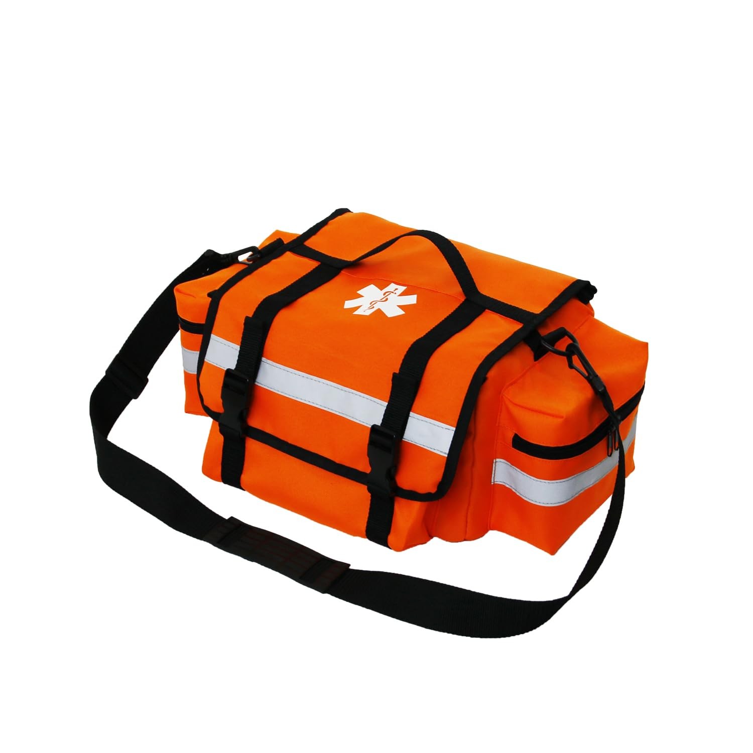 MYDAYS OUTDOOR First Aid Bag Empty,Responder Trauma Bag (Orange)