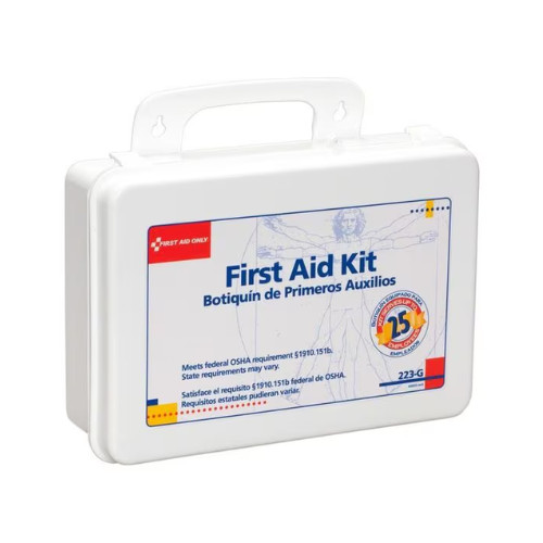 First Aid Only 223-G OSHA First Aid Kit 107 Pieces for 25 People