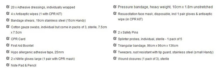 First Aid Kit Medical Trauma Care Kit Car Emergency Kits Outdoor Kit for Camping