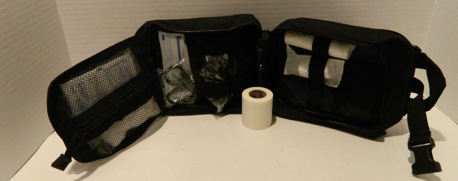 First Aid Kit Gauze, Bandages, Alcohol Pads, Camping, Biking, Hunting