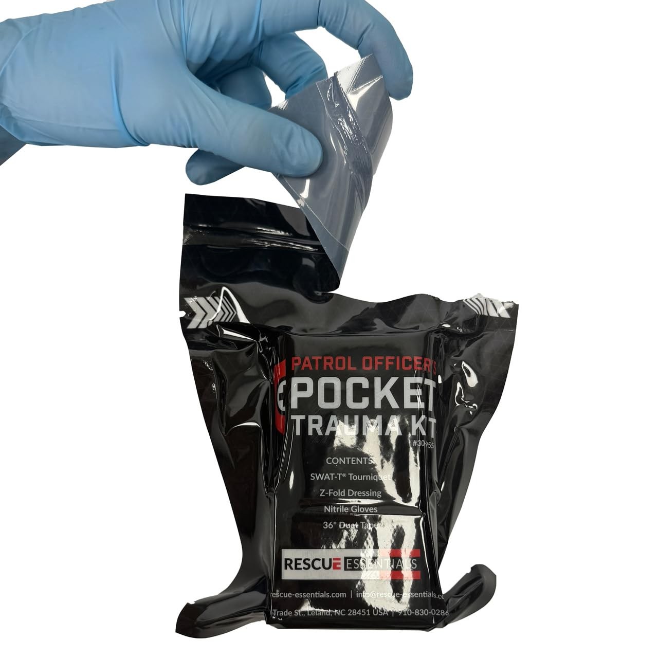 Pocket Trauma Kit – Compact Vacuum-Sealed IFAK with SWATT Tourniquet, Gauze, …