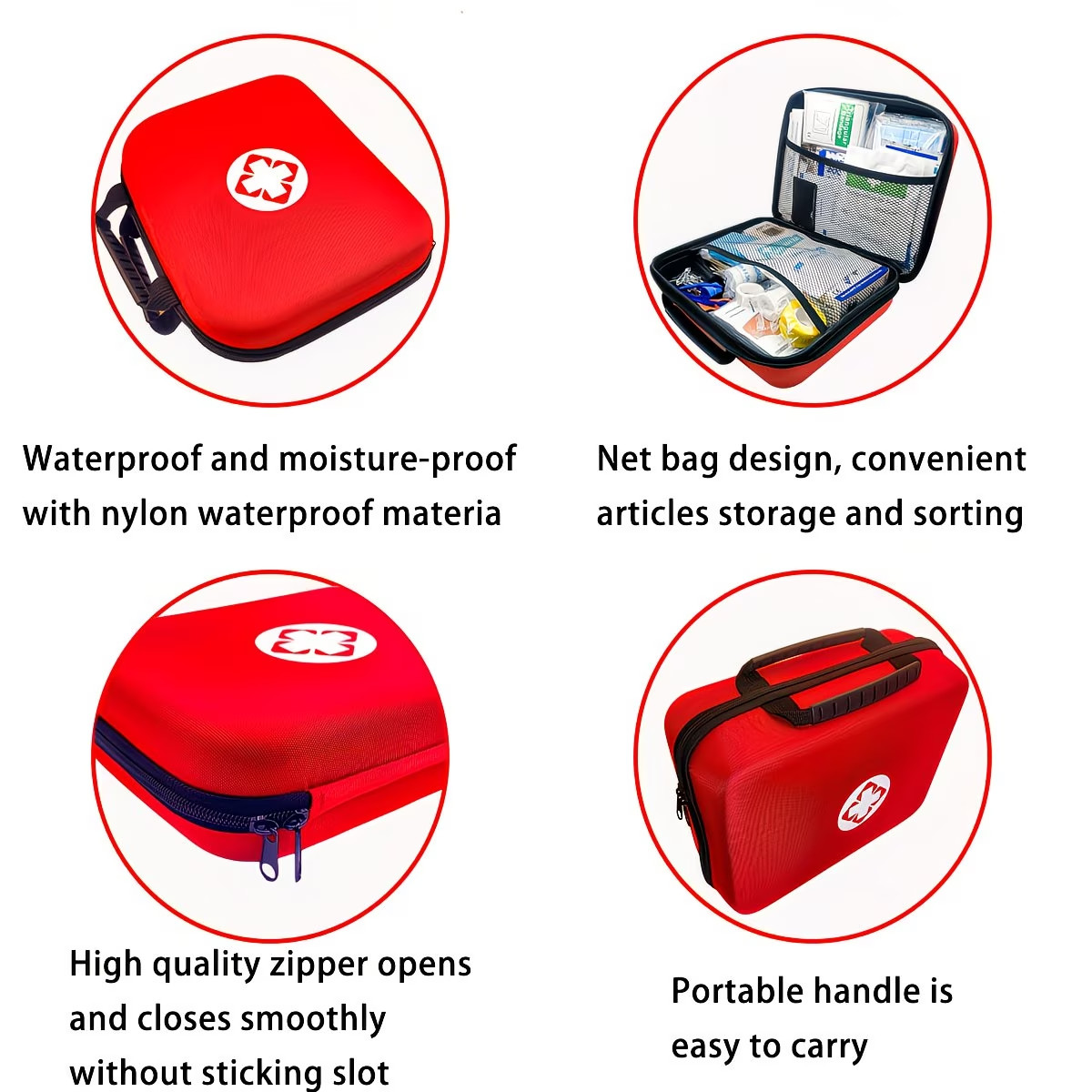 1030PCS, Emergency Survival First Aid Kit, Camping Hiking Disaster, Preparedness