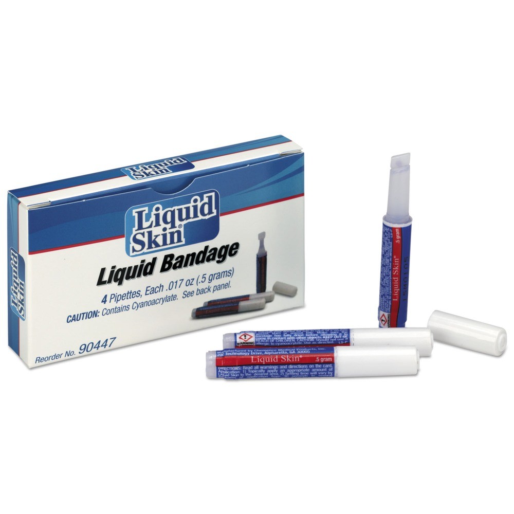 First Aid Only 90447 Liquid Skin Bandages Refill New