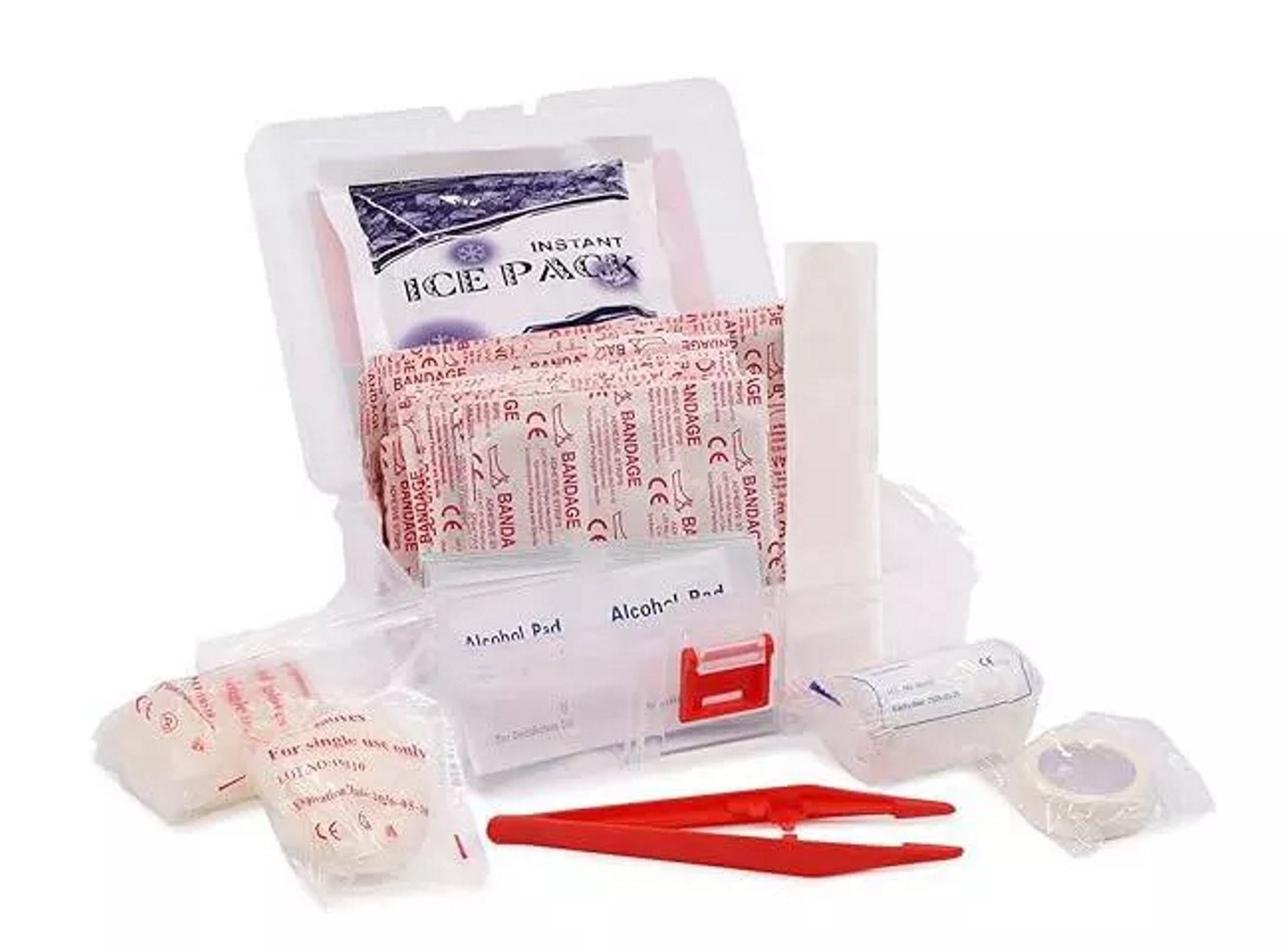 DMI 175-Piece First Aid Kit: Minor Injuries, Cuts & Scrapes, w/Box Home & Auto
