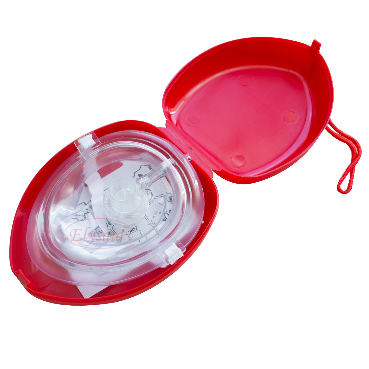 50pcs/lot CPR Mask Breathing Artificial Respiration available With One-way Valve