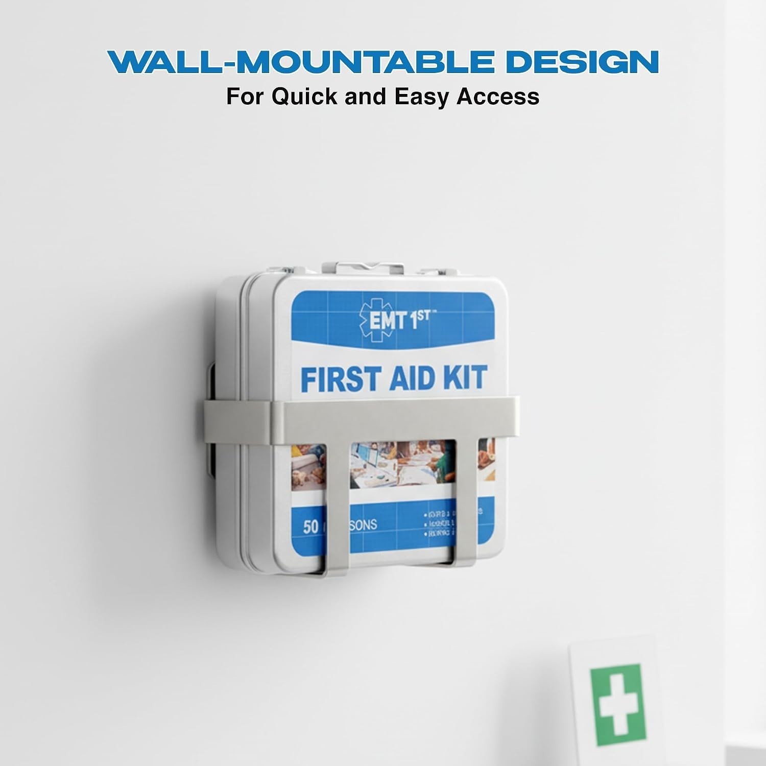 Durable 272-Piece First Aid Kit – Essential Supplies for Home, Car, and Camping