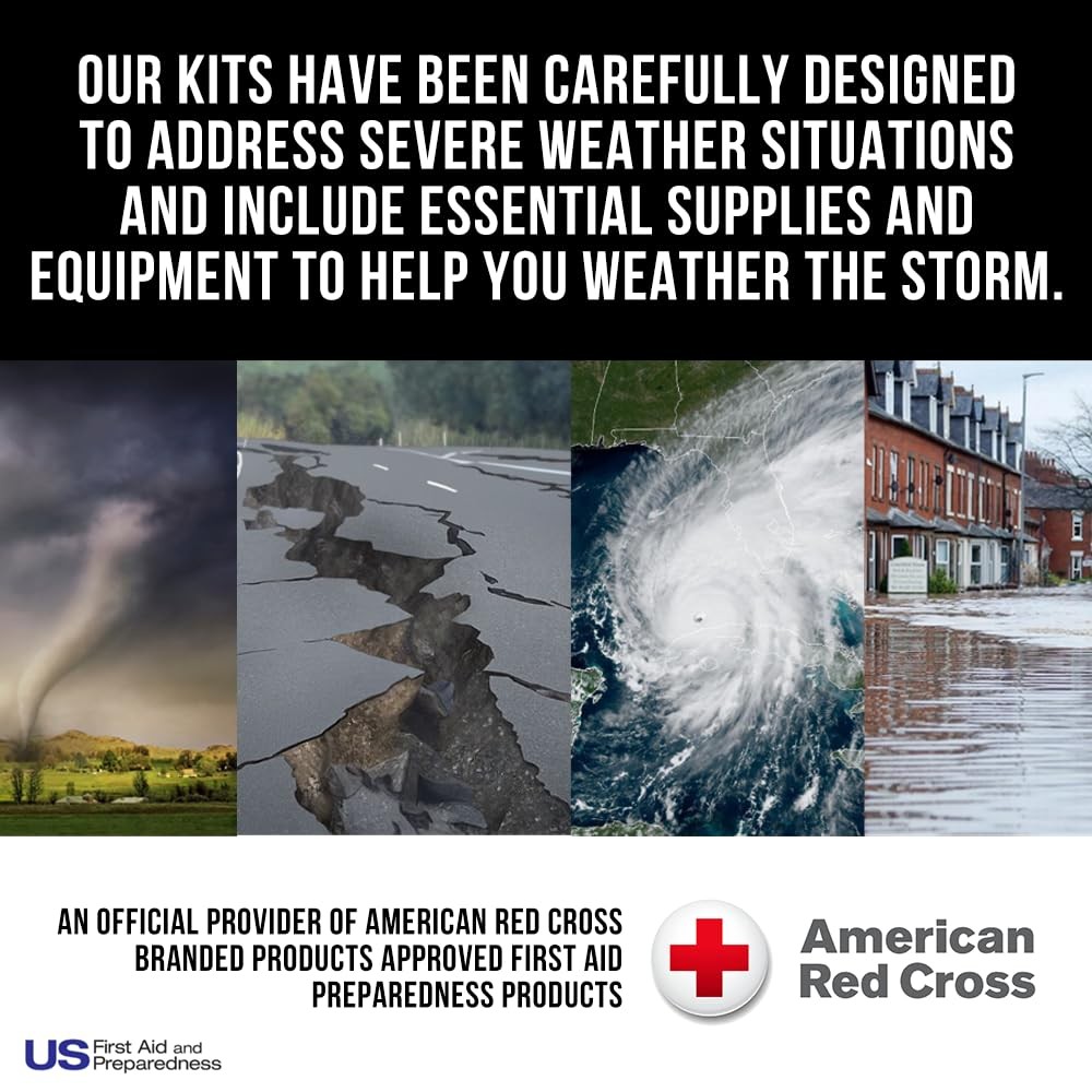 Emergency Response Pack – 26 Essentials First Aid Kit for Home Car Travel