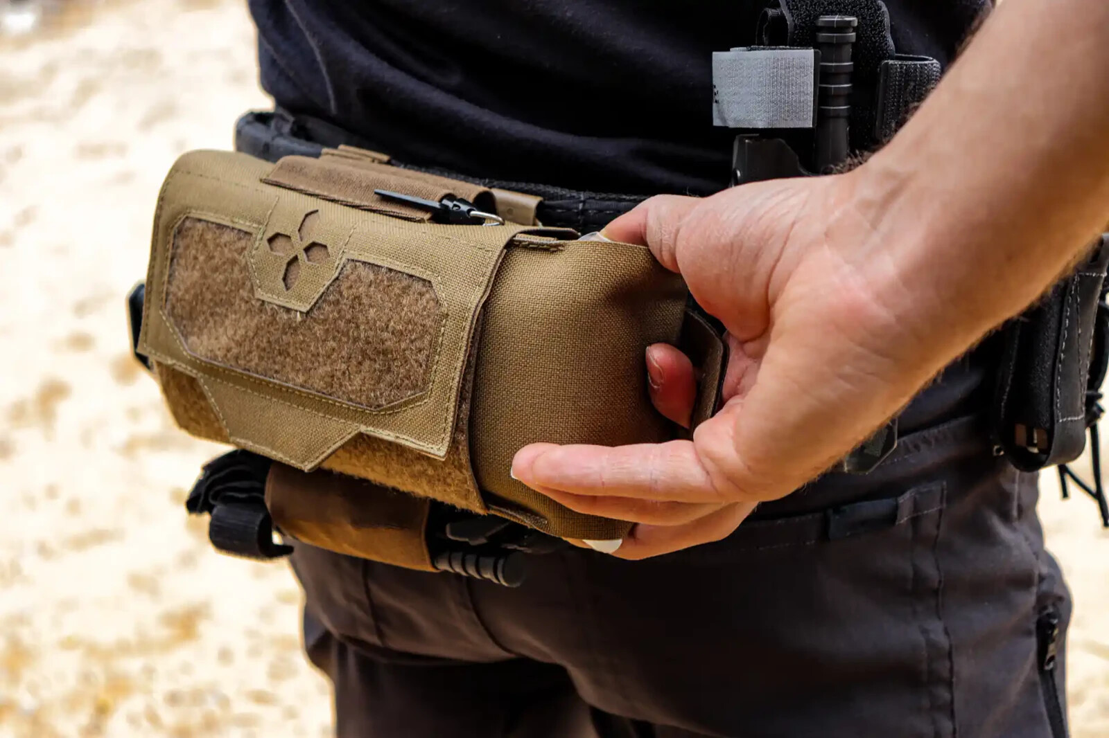 Off Grid Range Battle Belt IFAK – Tactical Trauma Kit (CAT Tourniquet Included)