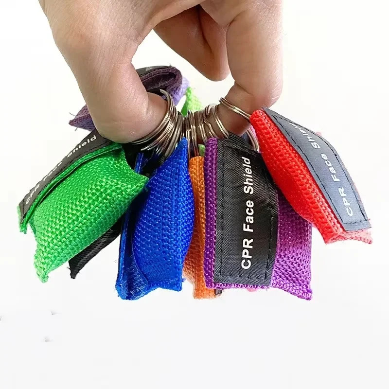 1~10Pc Outdoor Rescue Health Care Tools Jetting Resuscitator Maskkey Chain First