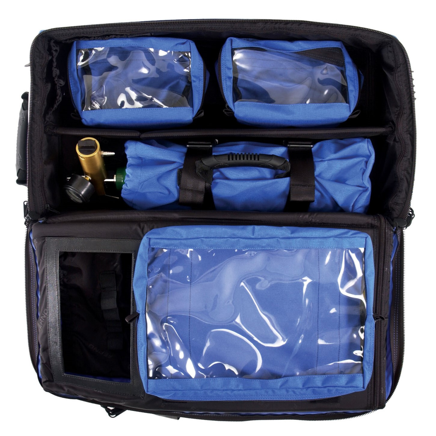 Ferno 5100 Oxygen Airway Management Kit for Size D Cylinders # 0819770 Bag Only