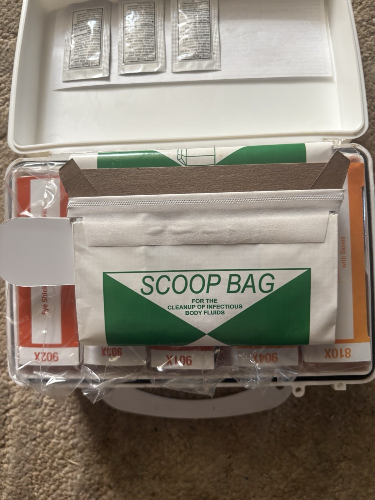 Bloodborne Pathogen Kit Certified Safety Mfg. USA Premium Kit $242.00 MSRP