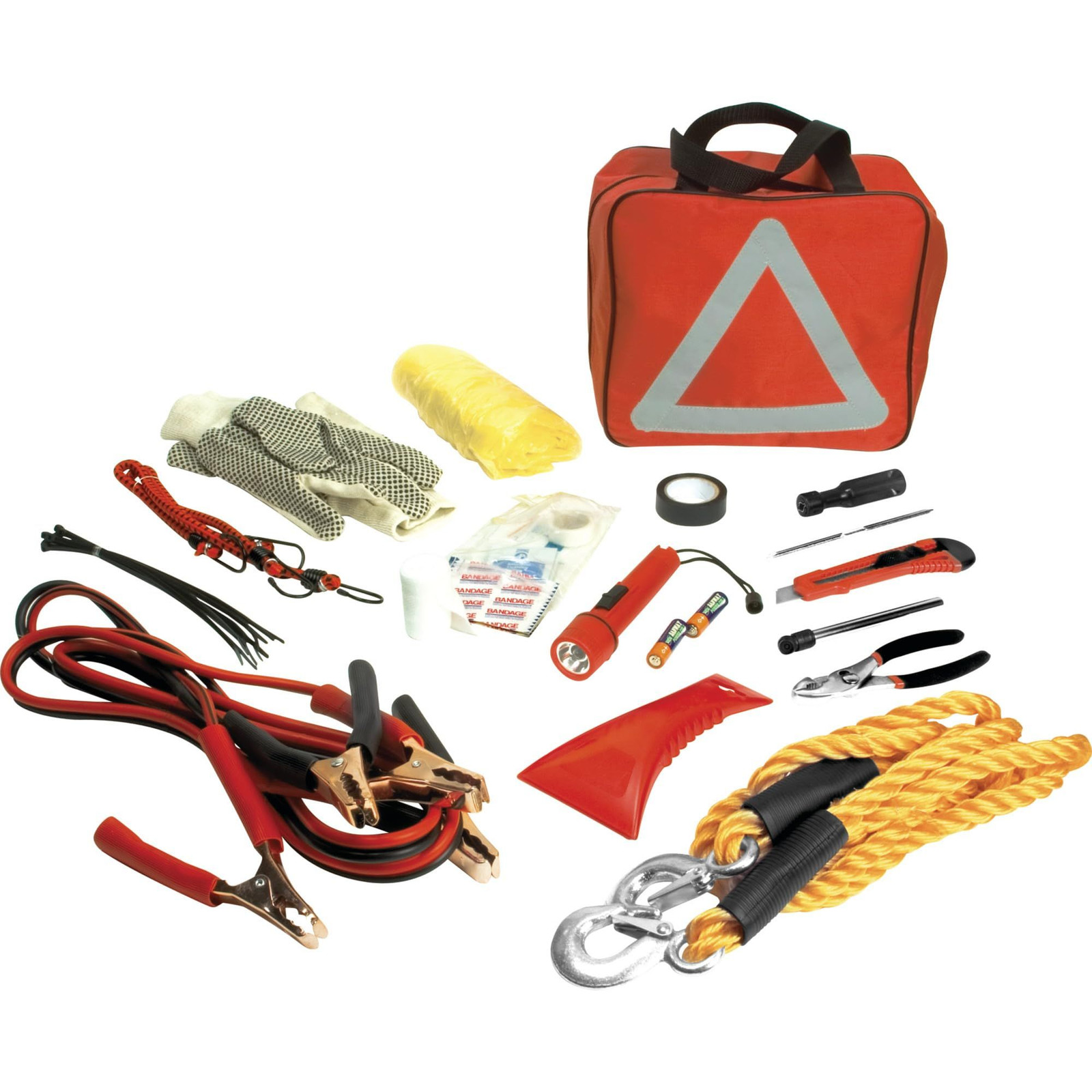 Performance Tool W1555 Deluxe Roadside Kit With Jumper Cables, Other