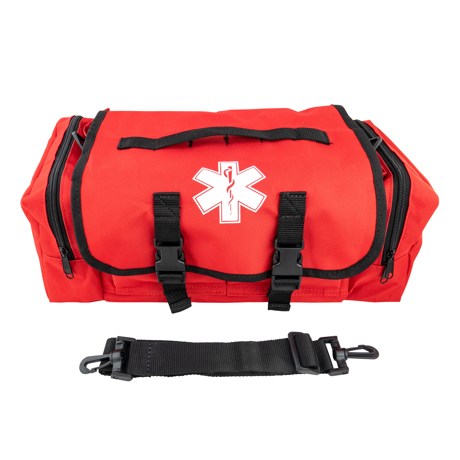 LINE2design First Aid Bag – Medical Supplies Trauma First Responder Bag – Red