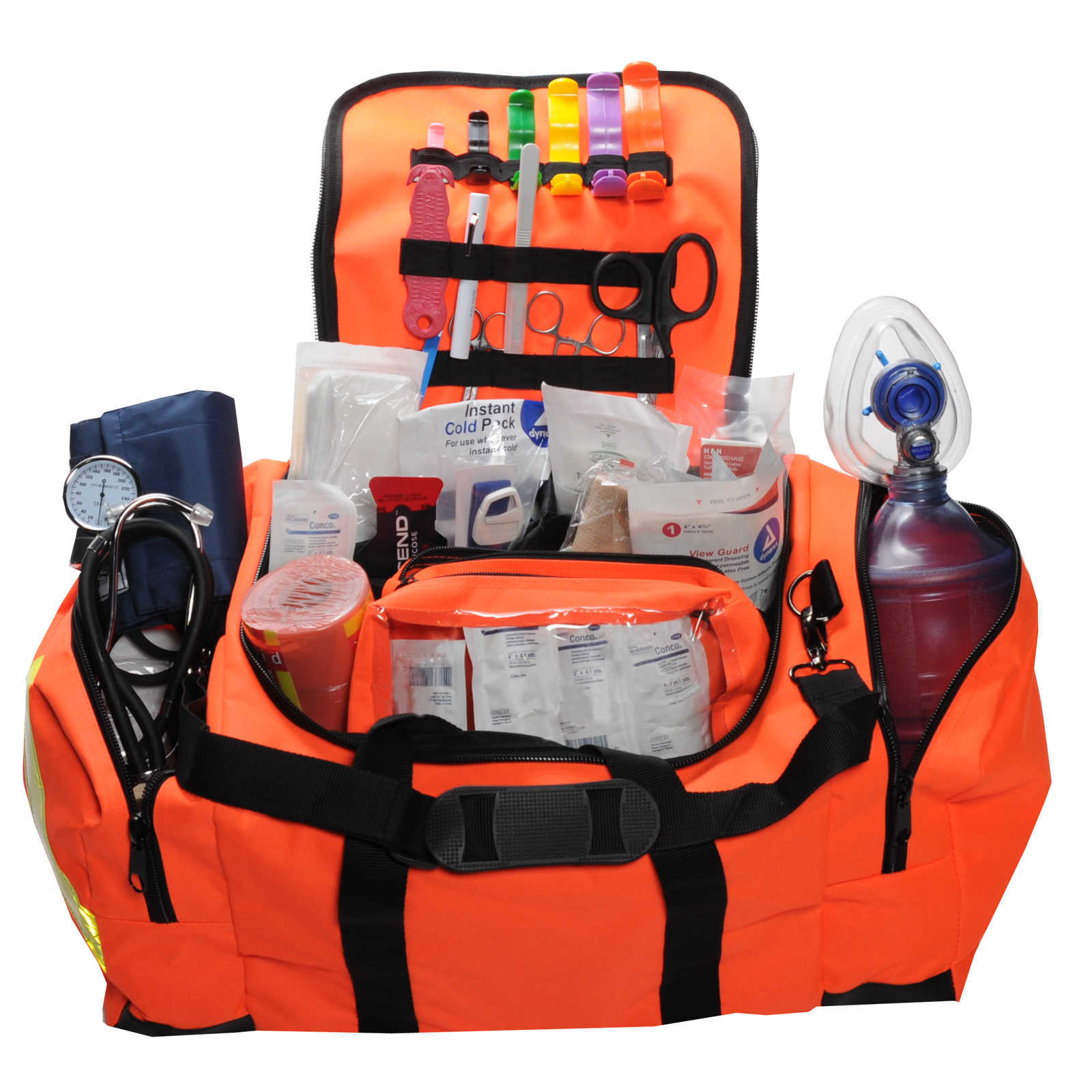 First Responder Medical Kit Deluxe 200 Pieces of First Aid Supplies