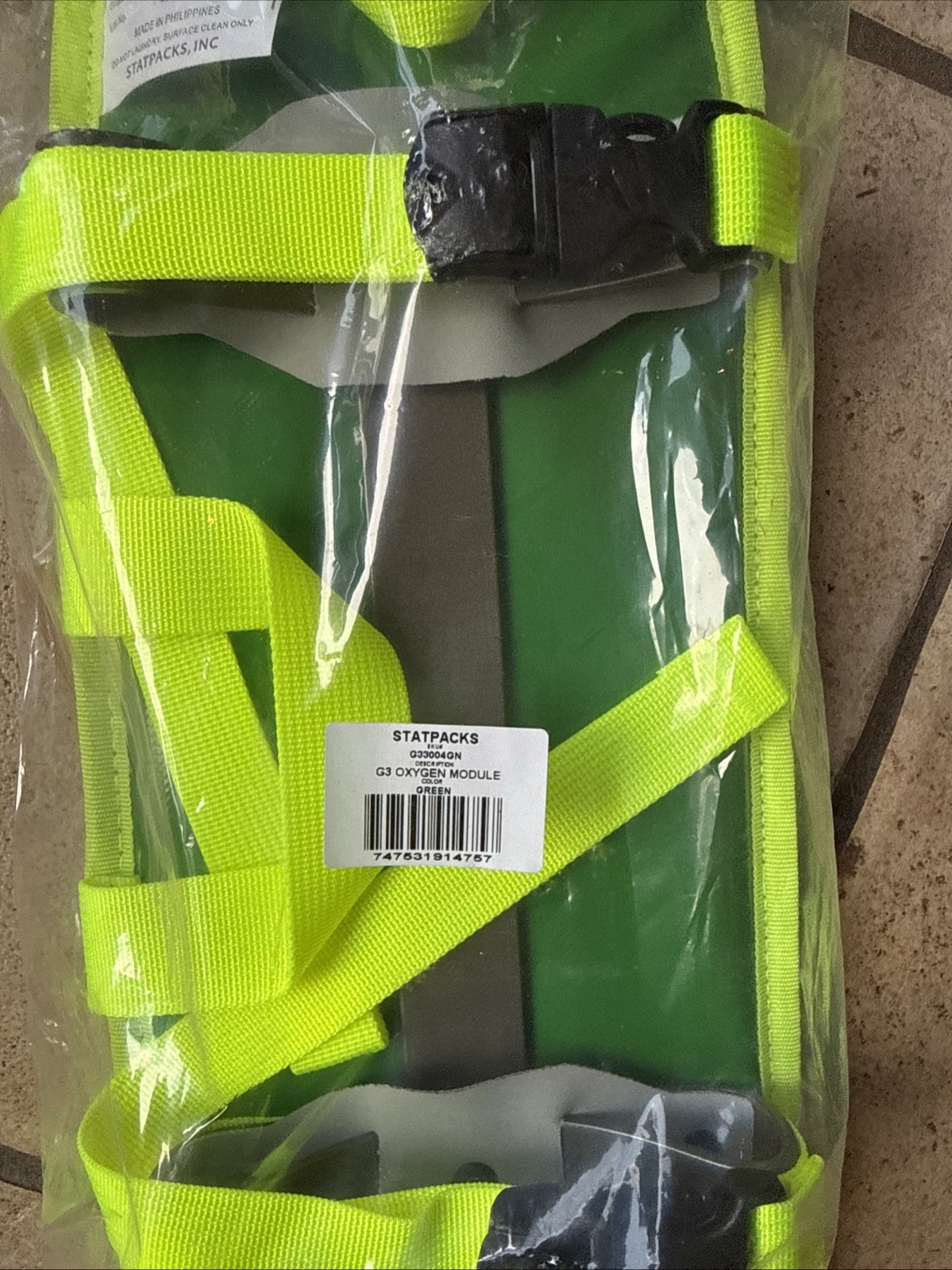 Statpacks G3 OXYGEN MODULE HOLDER – Green