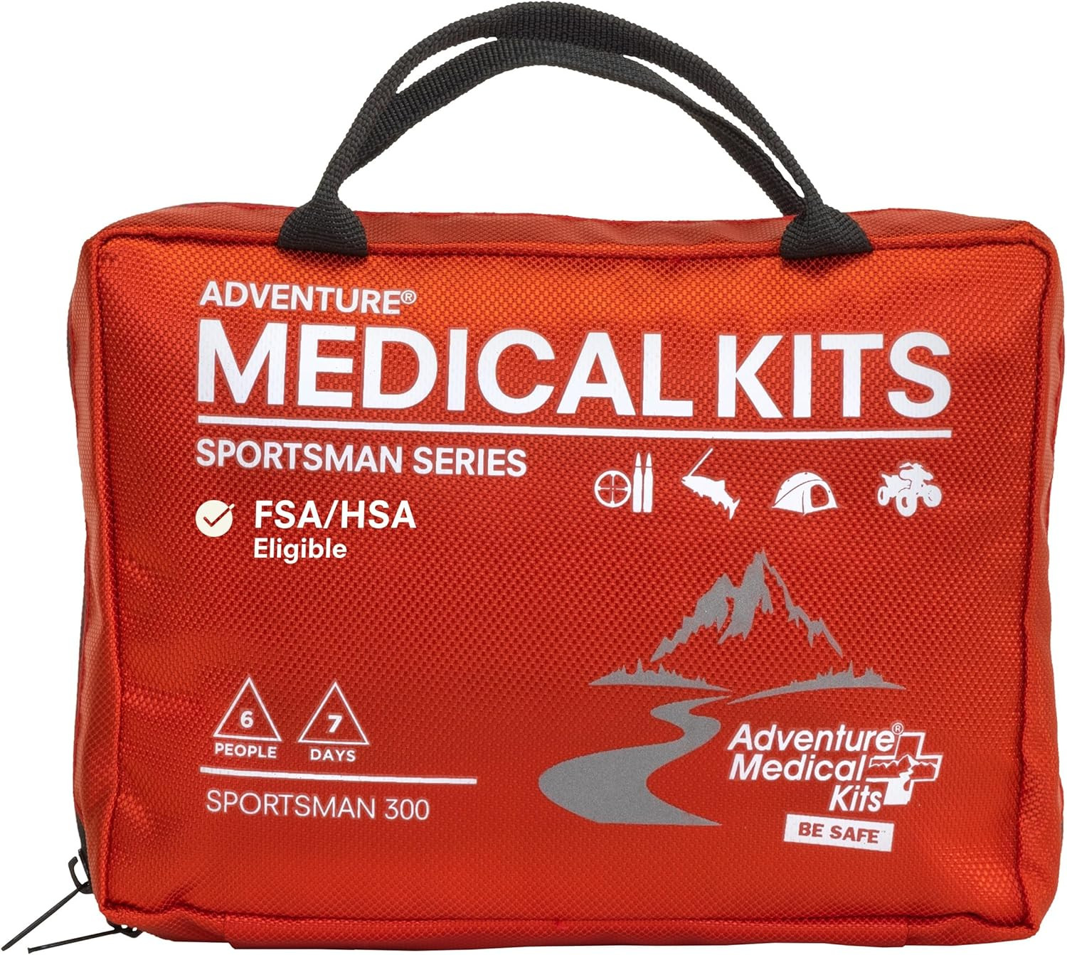 Sportsman Series Medical Kit – 300 – First Aid Kit for Camping, Hiking, Hunting